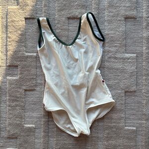 Yumiko gina leotard size m (pearl shade)